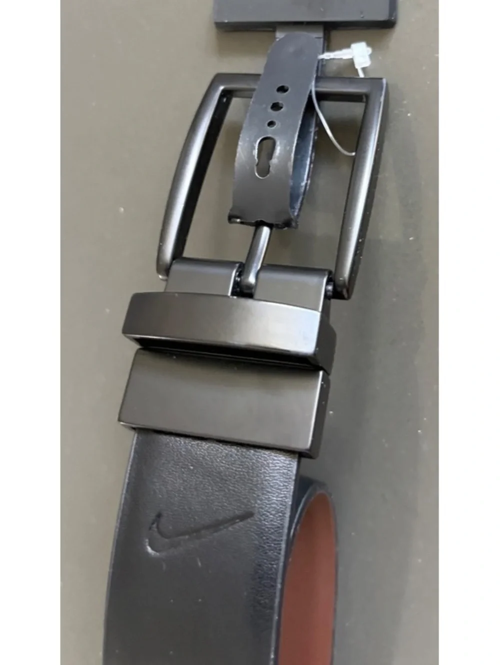 Nike Reversible Leather Belt Size L (38-40)